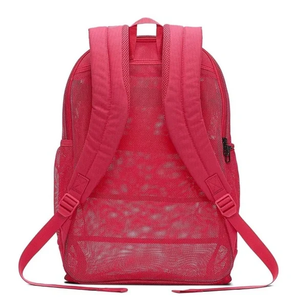 NIKE - Pink Brasilia Mesh Training Backpack - Picture 3 of 4